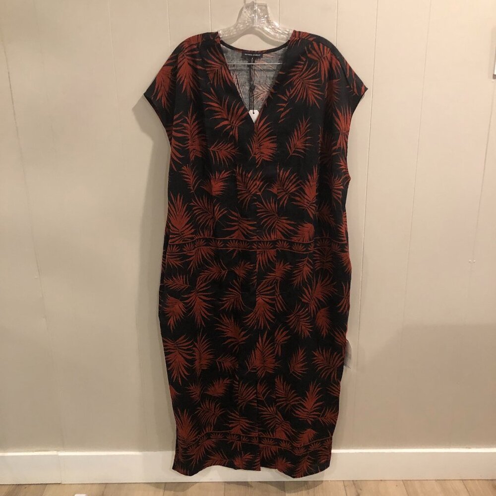 Universal Standard Linen Blend Maxi Dress, Size S